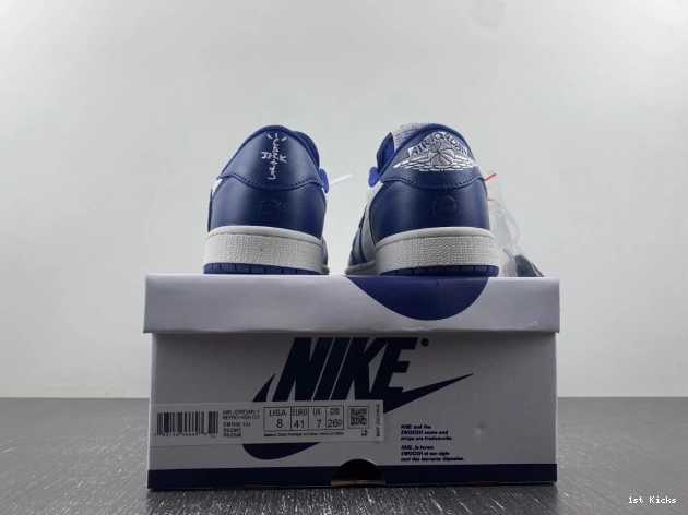 JORDAN TRAVIS X DM7890-101 SCOTT CUSTOM OFF-WHITE X AIR 1 0630